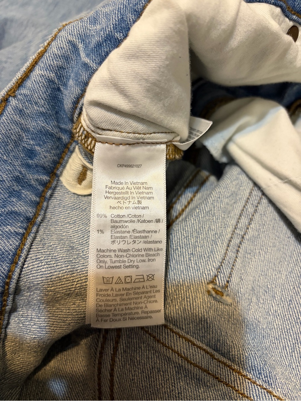 Madewell The Perfect Vintage Wide-Leg Crop Jeans – Size 31 - Picture 9 of 9